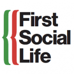 logo first social life